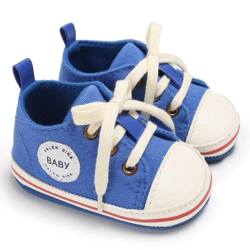 First Walker Canvas Baby Shoes