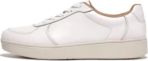 FitFlop Womens Rally Leather/Suede Panel Sneakers