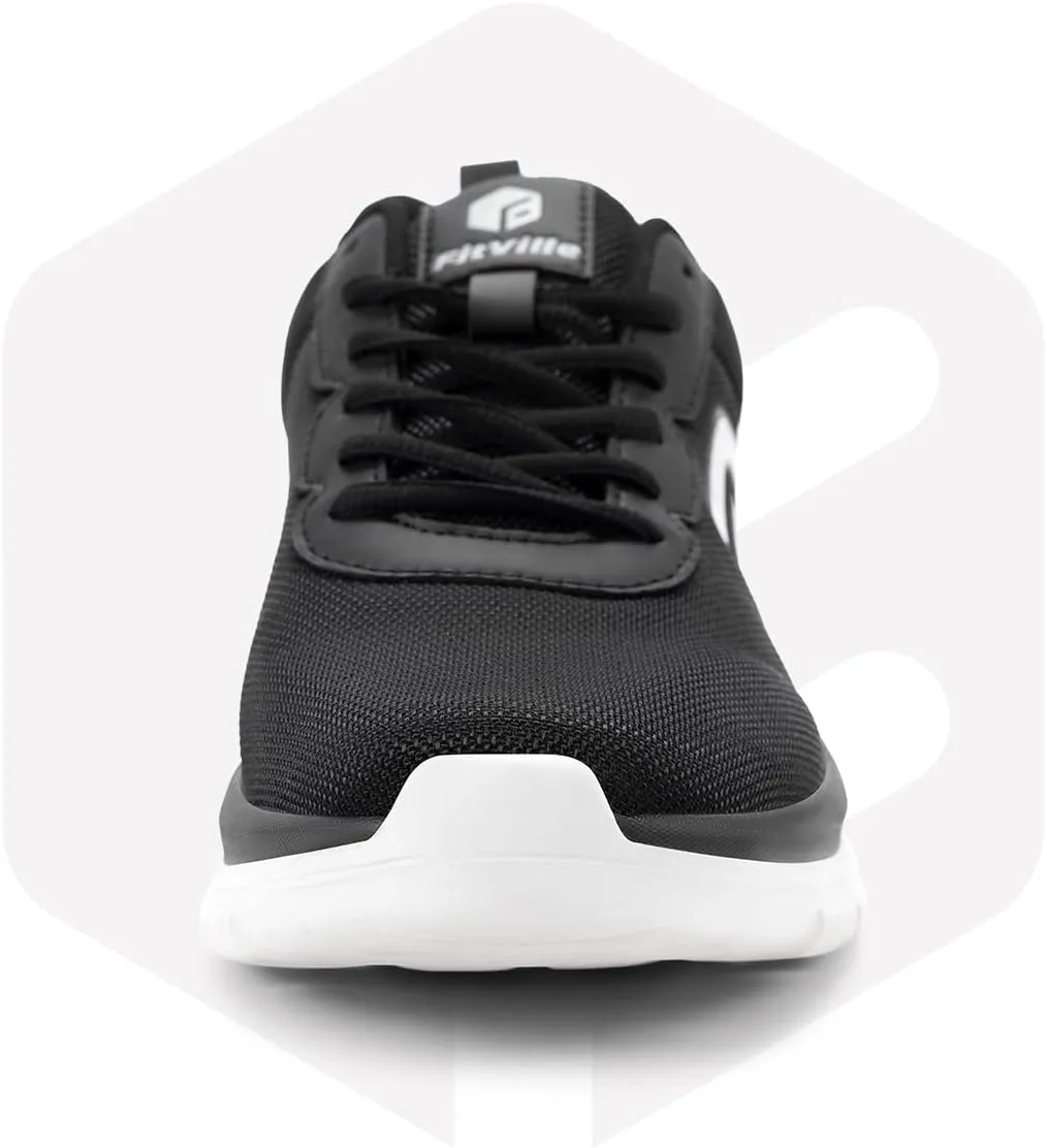 FitVille Men’s Walking Shoes Wide Width Max Cushioning Men’s Wide Sneakers