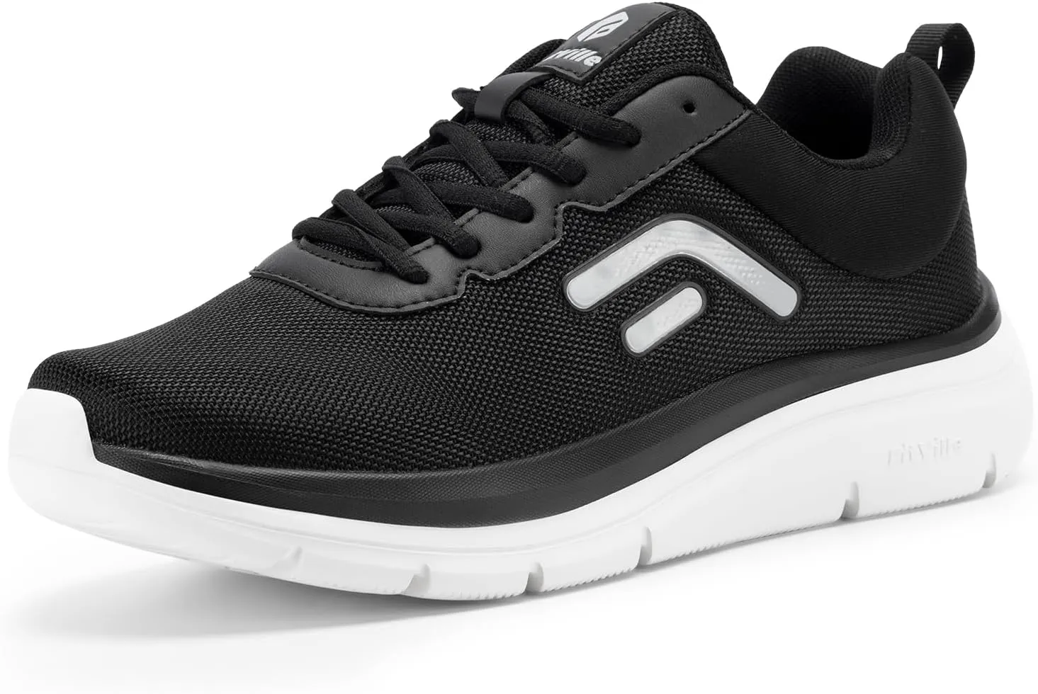 FitVille Men’s Walking Shoes Wide Width Max Cushioning Men’s Wide Sneakers