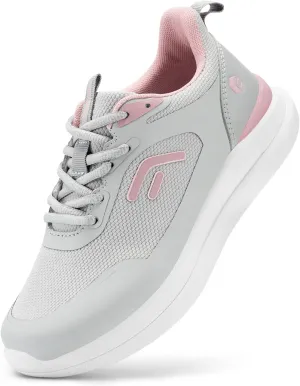 FitVille Wide Width Sneakers for Women Extra Wide Athletic Shoes with Arch Support for Workout Gym Cross Training