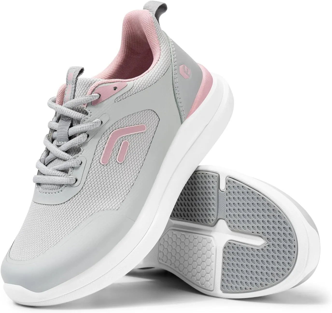 FitVille Wide Width Sneakers for Women Extra Wide Athletic Shoes with Arch Support for Workout Gym Cross Training