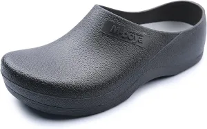 FLIOZY Chef Shoes Men's Professional Non Slip Waterproof Work Shoes Women's Nursing Shoes Garden Shoes for Hospital Garden Kitchen Unisex