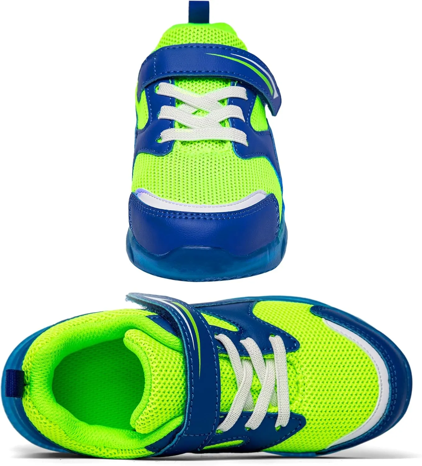 Floranate Light Up Toddler Boys Girls Shoes LED Flashing Lightweight Tennis Walking Sneakers for Toddler and Little Kid