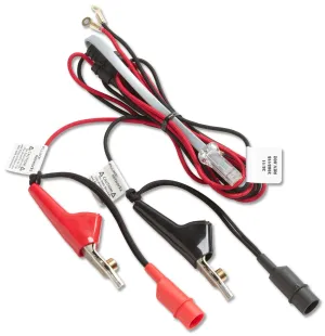 Fluke Networks LEAD-ABNPRJ11 Test Leads with Angled Bed-of-Nails Clips, Piercing Pin Clips & RJ11 Plug for TS54, TS53, TS23 Test Sets, Black