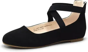 FLYFUPPY Girls Dress Shoes Mary Jane Shoes for Girl Ballet Flats with Ankle Strap