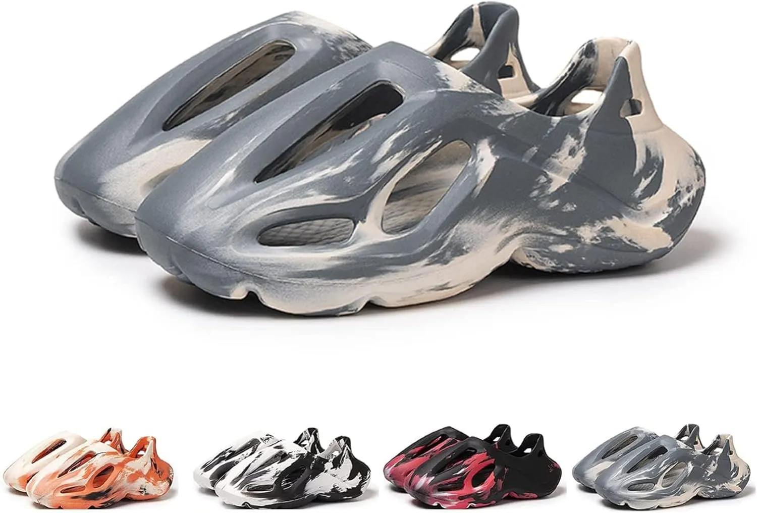 Foam Runners Shoes for Men and Women Unisex Foam Runner Non-Slip Lightweight Breathable Soft Fashion Sandals, 8.5 Women /7.5 Men, Camouflage A