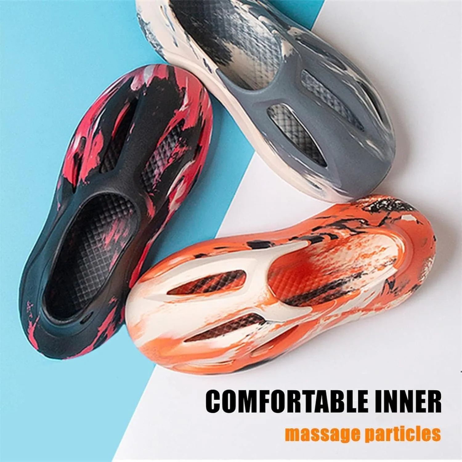 Foam Runners Shoes for Men and Women Unisex Foam Runner Non-Slip Lightweight Breathable Soft Fashion Sandals, 8.5 Women /7.5 Men, Camouflage A