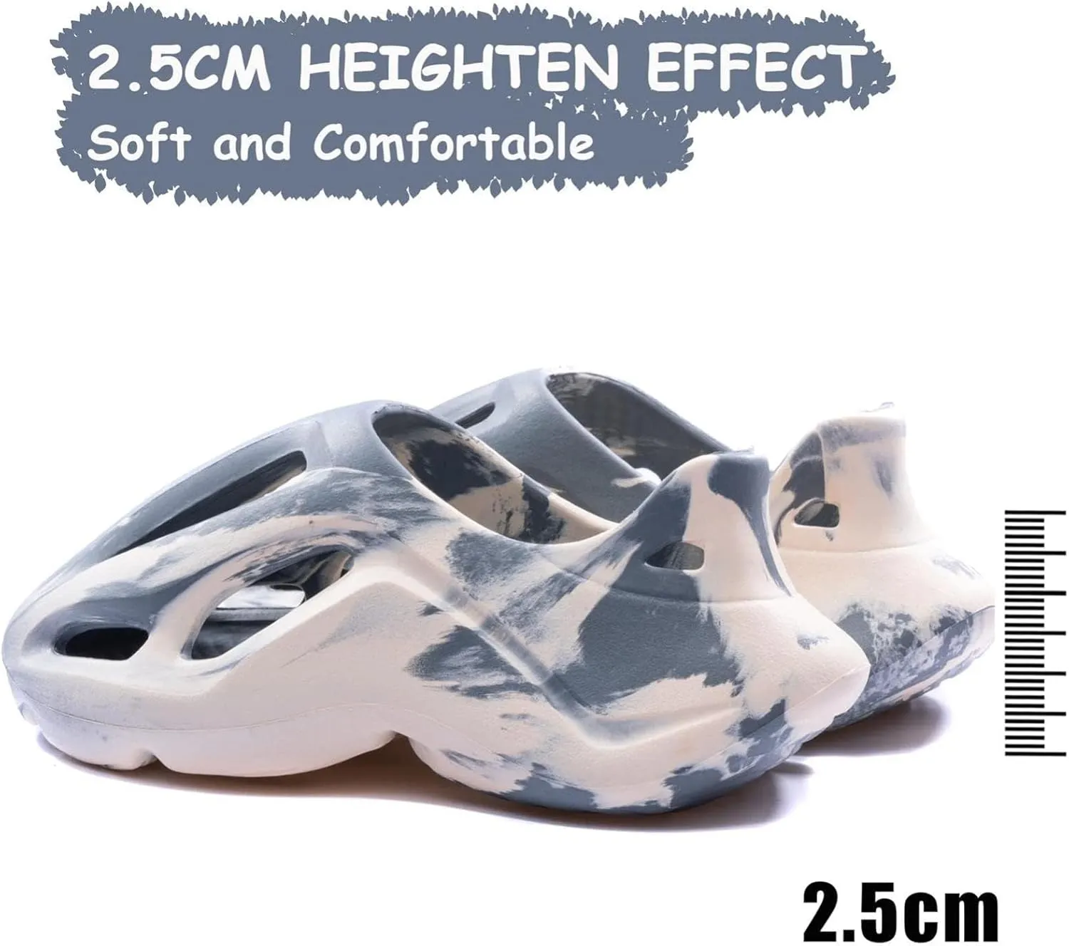 Foam Runners Shoes for Men and Women Unisex Foam Runner Non-Slip Lightweight Breathable Soft Fashion Sandals, 8.5 Women /7.5 Men, Camouflage A