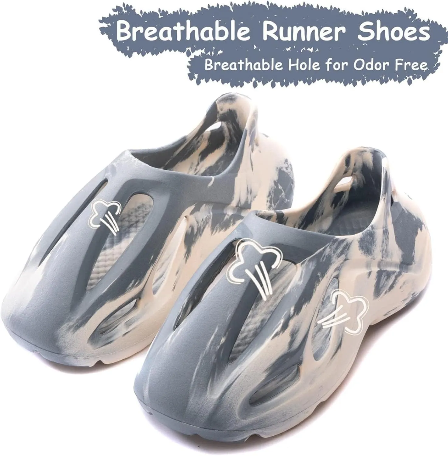 Foam Runners Shoes for Men and Women Unisex Foam Runner Non-Slip Lightweight Breathable Soft Fashion Sandals, 8.5 Women /7.5 Men, Camouflage A