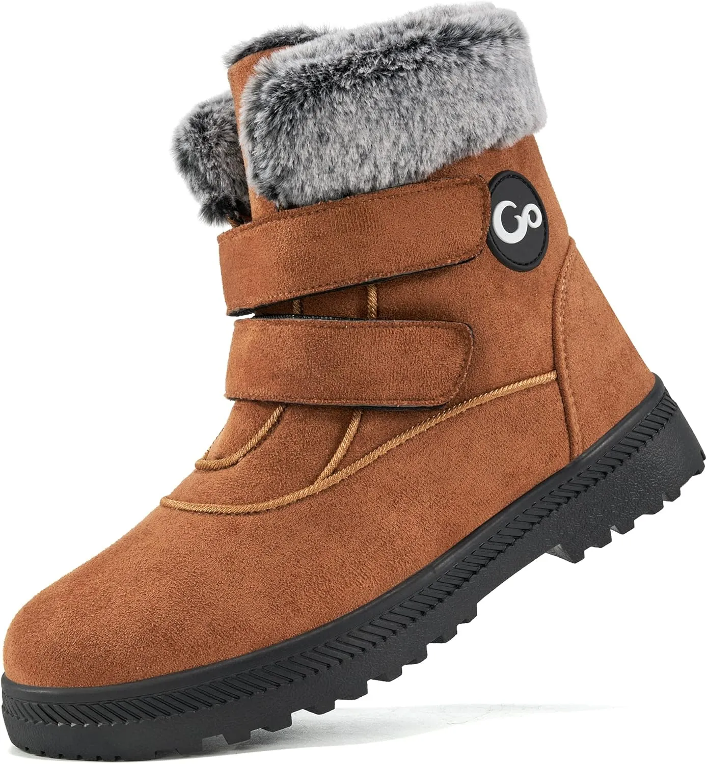 FUDYNMALC Women Winter Snow Boots: Warm Fur Lined Womens Ankle Booties - Comfortable Walking Outdoor Boot Cute