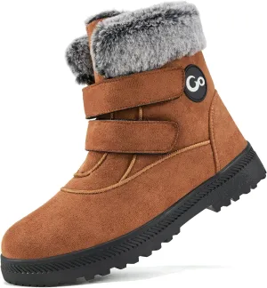 FUDYNMALC Women Winter Snow Boots: Warm Fur Lined Womens Ankle Booties - Comfortable Walking Outdoor Boot Cute
