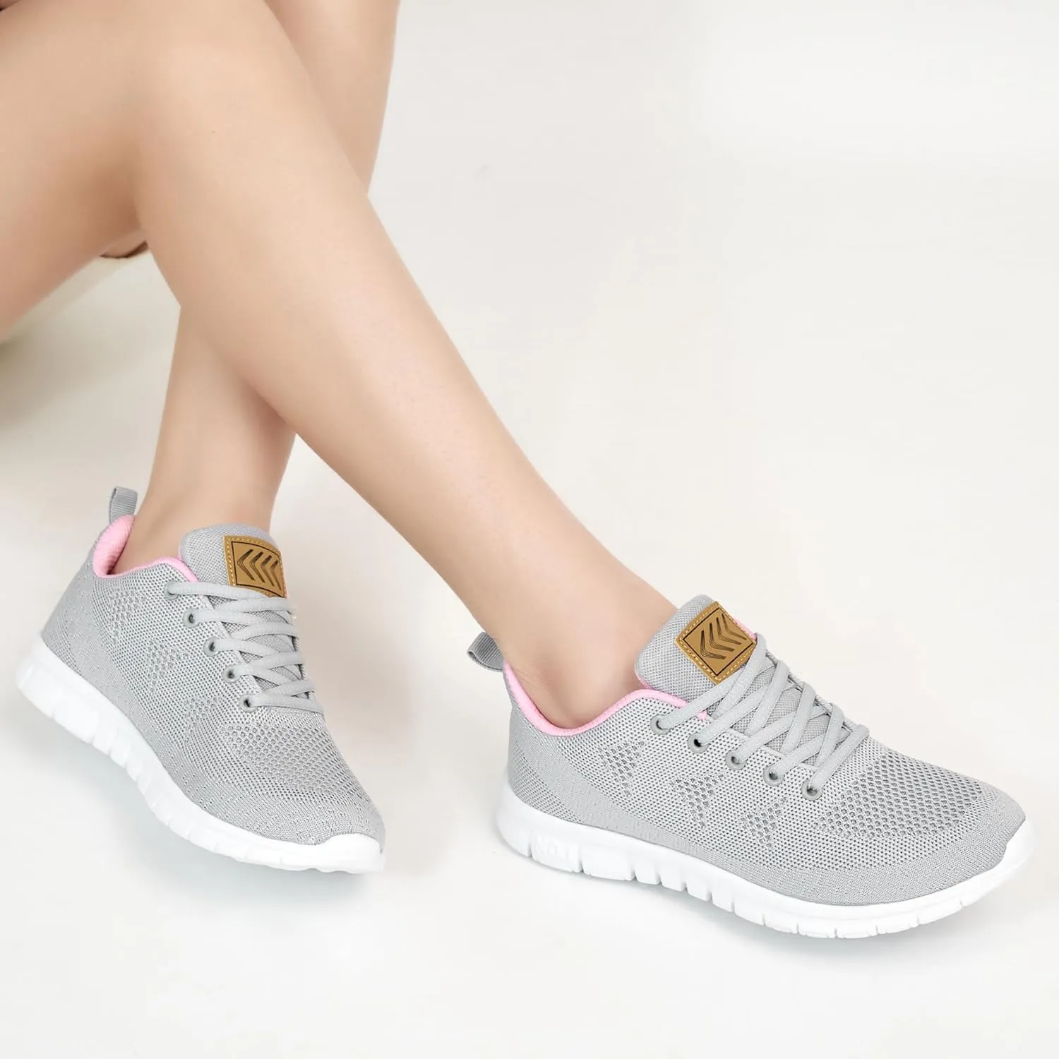 FUDYNMALC Womens Sneakers Tennis Shoes: Fashion Lightweight Non Slip Footwear for Running Walking Casual