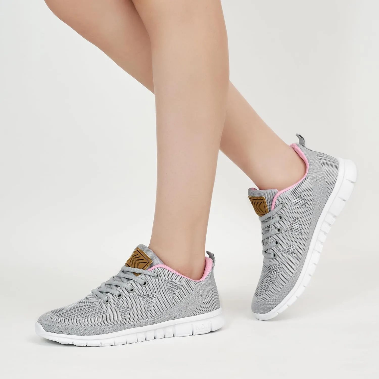 FUDYNMALC Womens Sneakers Tennis Shoes: Fashion Lightweight Non Slip Footwear for Running Walking Casual