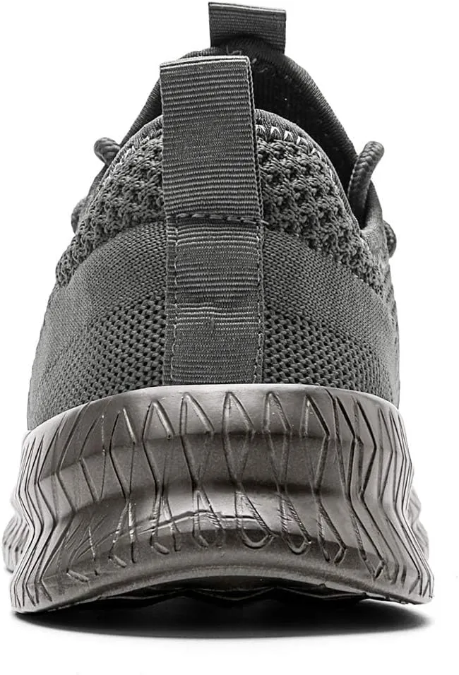 FUJEAK Men Running Shoes Men Casual Breathable Walking Shoes Sport Athletic Sneakers Gym Tennis Slip On Comfortable Lightweight Shoes