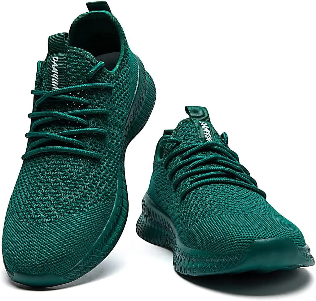 FUJEAK Men Running Shoes Men Casual Breathable Walking Shoes Sport Athletic Sneakers Gym Tennis Slip On Comfortable Lightweight Shoes