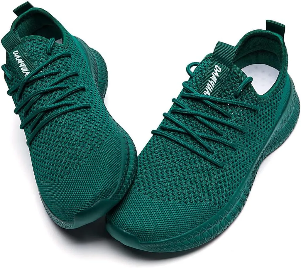 FUJEAK Men Running Shoes Men Casual Breathable Walking Shoes Sport Athletic Sneakers Gym Tennis Slip On Comfortable Lightweight Shoes