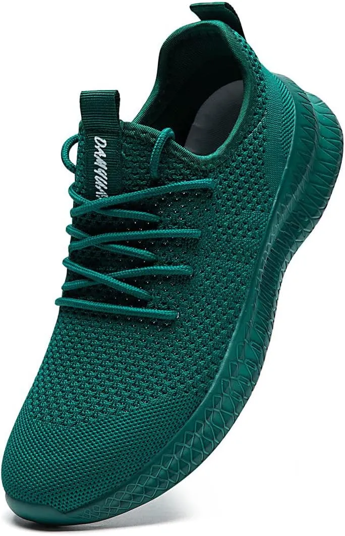 FUJEAK Men Running Shoes Men Casual Breathable Walking Shoes Sport Athletic Sneakers Gym Tennis Slip On Comfortable Lightweight Shoes