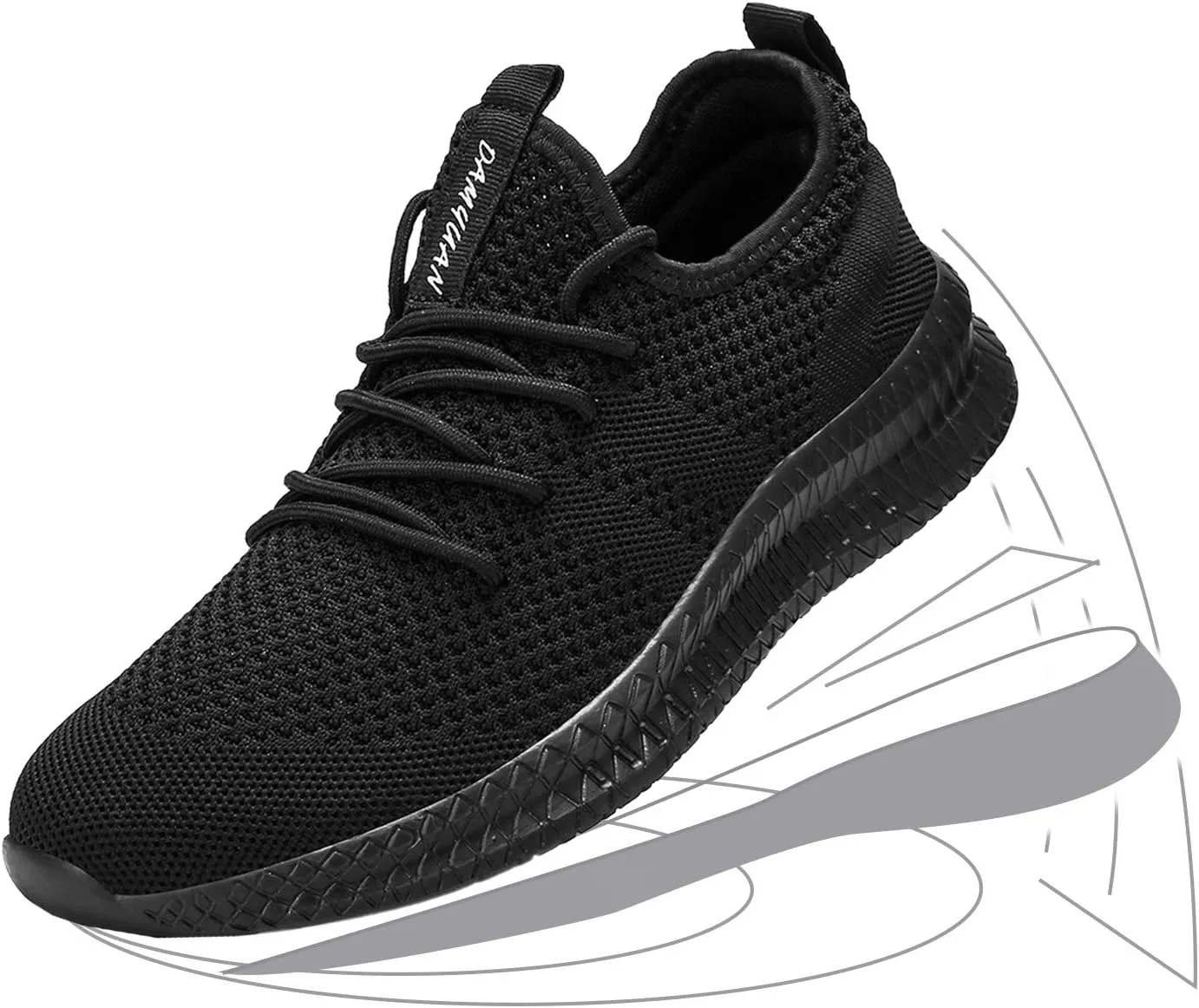 FUJEAK Women Walking Shoes Athletic Casual Road Running Breathable Fashion Sneakers Gym Tennis Lace Up Comfortable Lightweight Shoes