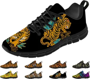 Funny Tiger Shoes for Women Men Tennis Shoes Lightweight Athletic Gym Running Sneakers Tiger Lovers Gifts for Him Her