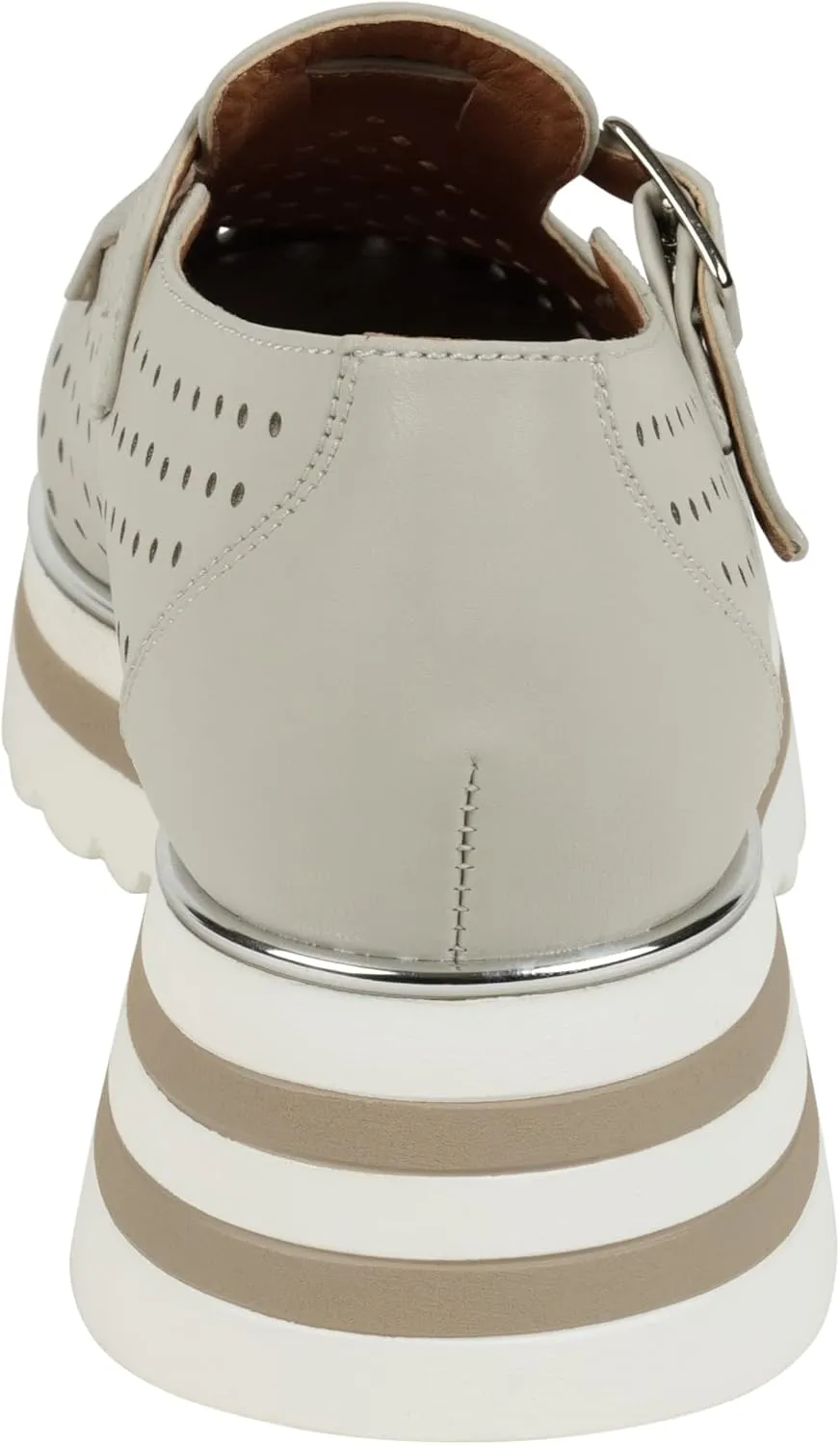 G.C. Shoes Women's Karmine Laser Cut Mary Jane Loafers