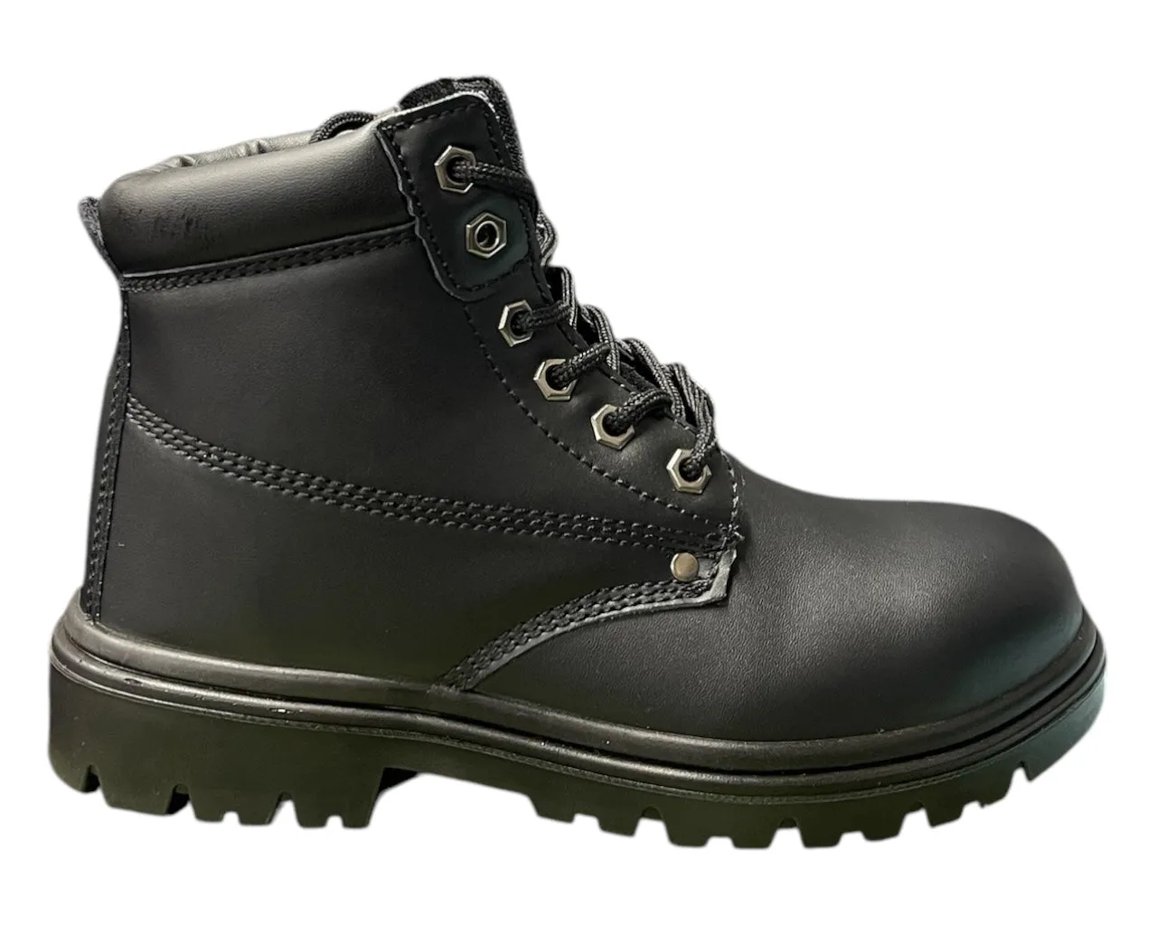 Genuine Leather Steel Toe Cap Safety Work Boots