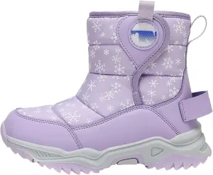Girls Boys Snow Boots Outdoor Warm Comfortable Non Slip Mid Calf Padded Small Big Kids Winter Shoes Toddler Booties