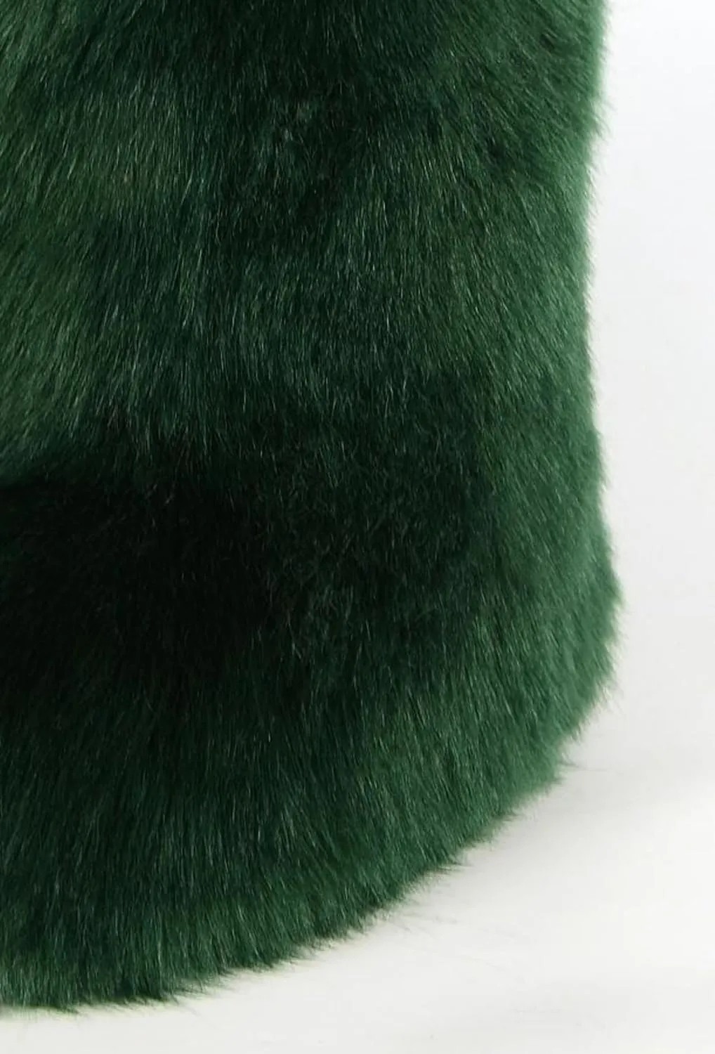 Girls Fluffy Furry Snow Boots Faux Fur Winter Warm Outdoor Boots