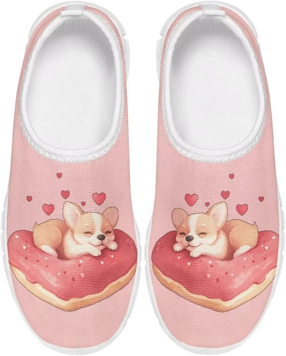 Girls Tennis Shoes Little Kids Slip On Sneakers School Running Shoes
