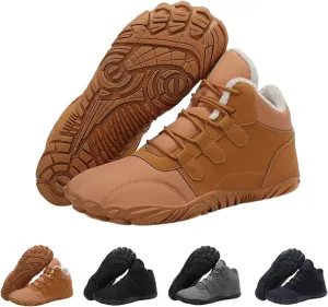 Glacia Barefoot Shoes for Men Women Winter, 2025 Wide Toe Warm Non-Slip Waterproof Winter Walking Shoes
