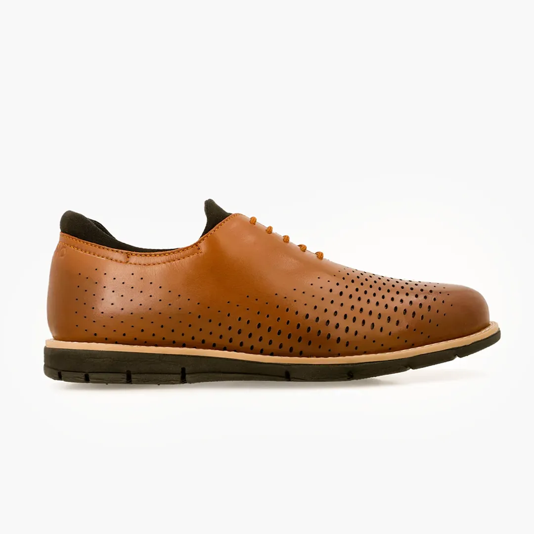 Glides™ Hybrid Business Oxfords (Brown)