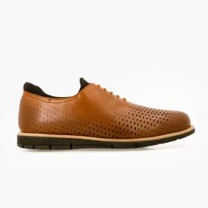 Glides™ Hybrid Business Oxfords (Brown)