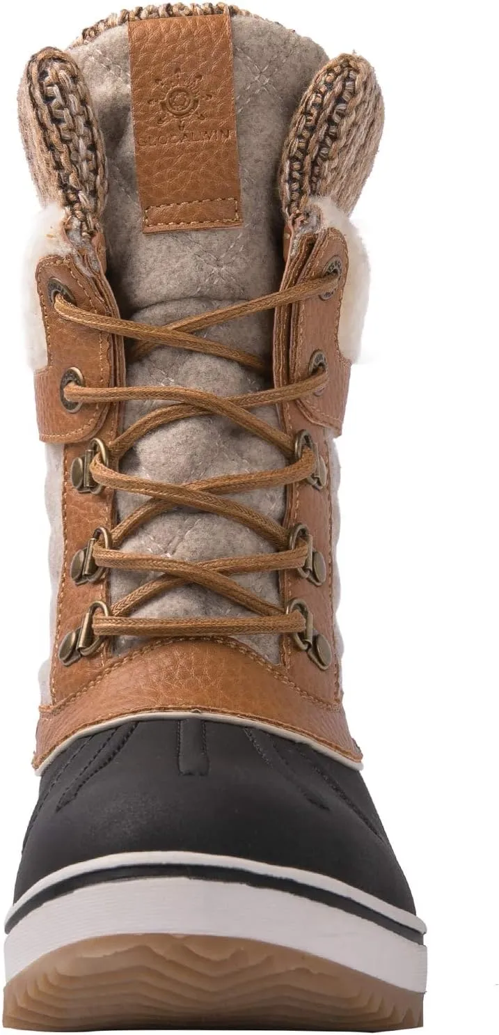 GLOBALWIN Women's Waterproof Winter Boots Snow Boots For Women