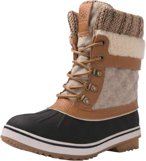 GLOBALWIN Women's Waterproof Winter Boots Snow Boots For Women