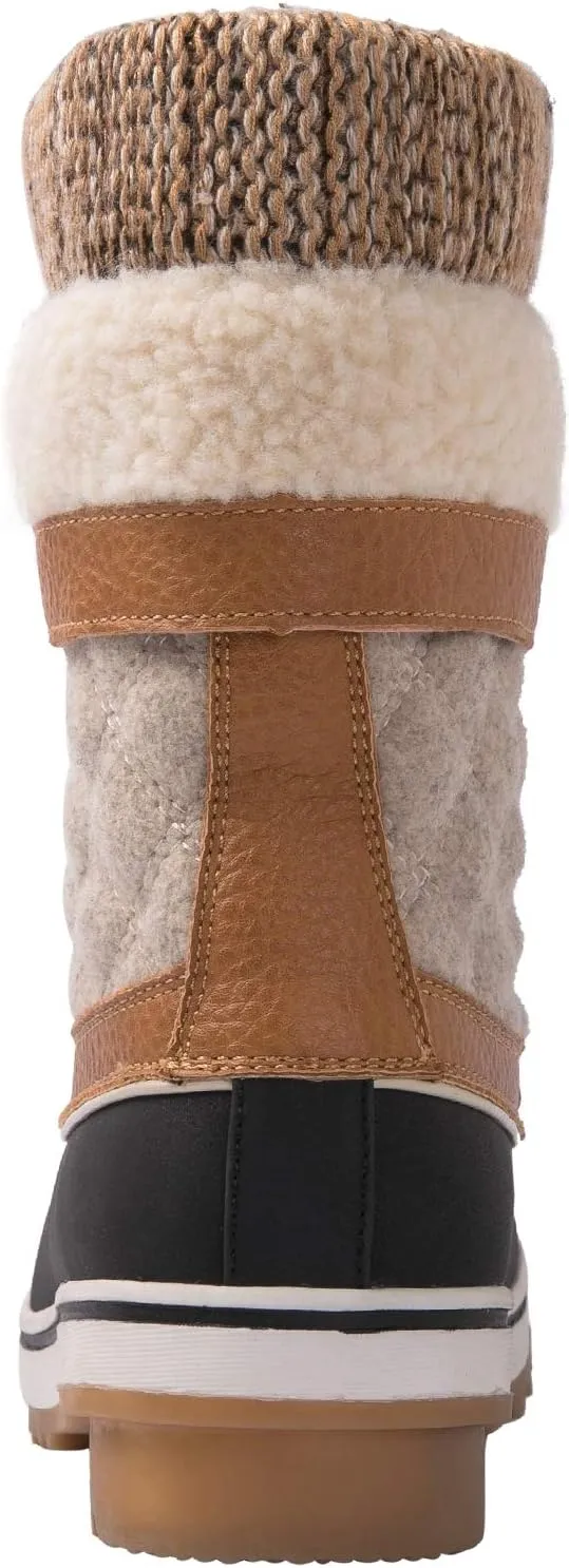 GLOBALWIN Women's Waterproof Winter Boots Snow Boots For Women