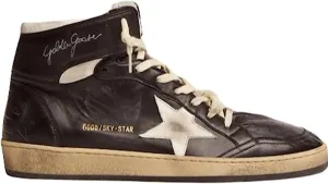 Golden Goose Sky Star Nappa Leather Upper and Star Mens Sneaker GMF00230-F002944-80203