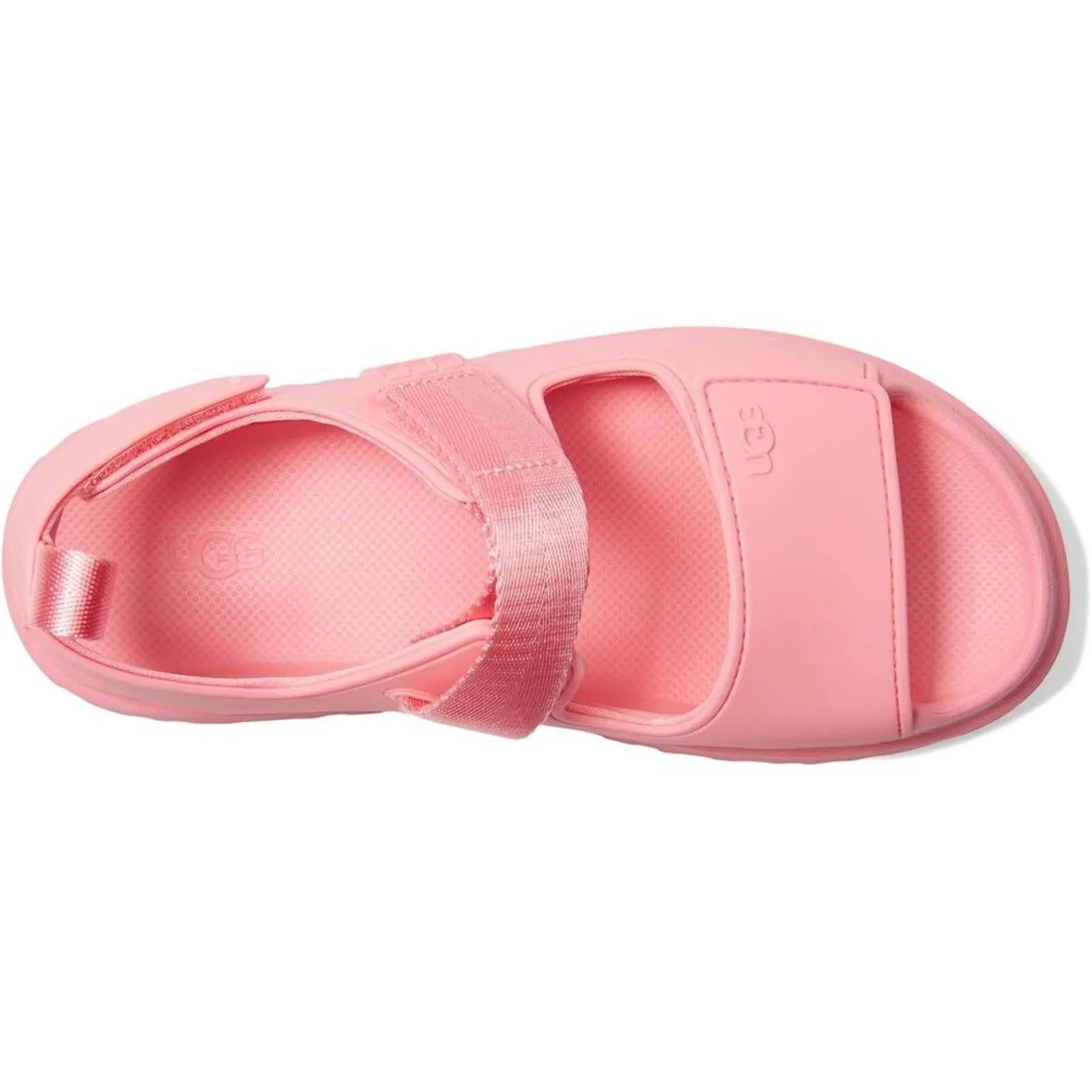 Goldenglow Tropical Pink Double Strap Sandals