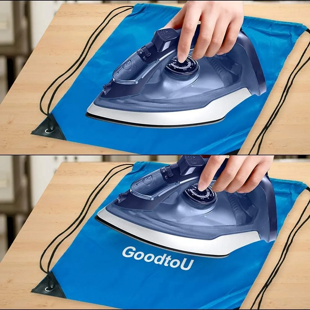GoodtoU Drawstring Backpack Bulk Nylon Drawstring Bag String Backpack Bulk for Gym Party Trip, 12 Colors