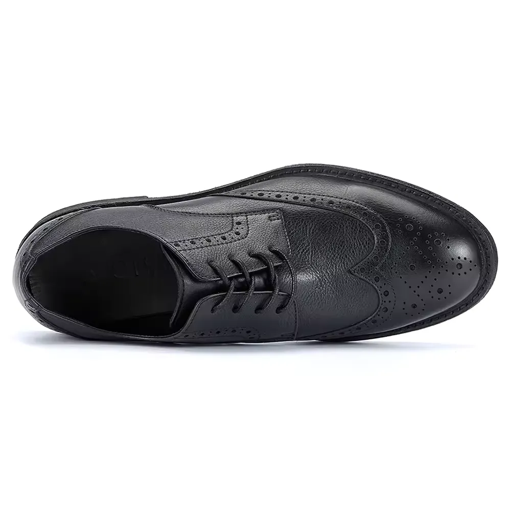 Handmade Full Grain Leather Brogue Dress Shoes
