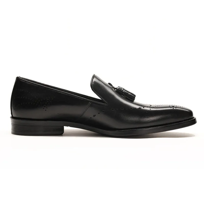 Handmade Genuine Leather Casual Loafers for Men