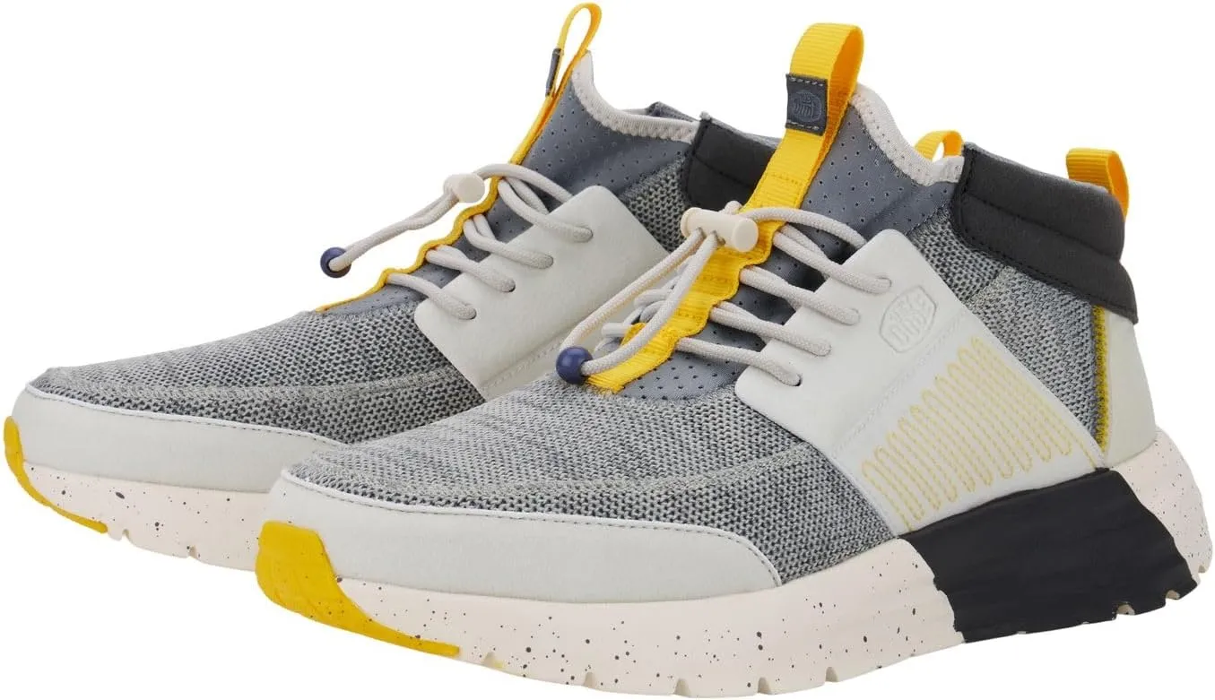 Hey Dude Men's Sirocco Mid| Men's Sneaker | Men's Slip On Shoes | Comfortable & Light-Weight