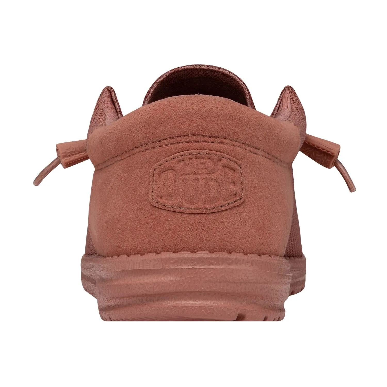 Hey Dude Men's Wally Funk Mono Terracotta Size 8| Men's Loafers | Men's Slip On Shoes | Comfortable & Light-Weight