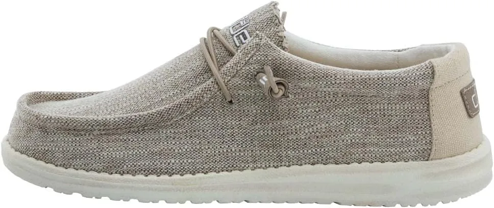 Hey Dude Men's Wally Suede Multiple Colors | Men’s Shoes | Men's Lace Up Loafers | Comfortable & Light-Weight
