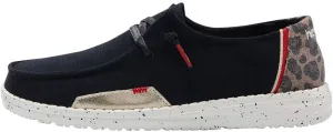 Hey Dude Women's Wendy Linen | Women’s Shoes | Women’s Lace Up Loafers | Comfortable & Light-Weight