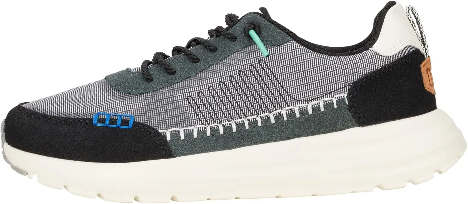 HEYDUDE Sirocco Alta W Boho Black Size 9, Women's Shoes, Women's Casual Sneakers, Comfortable & Light-Weight