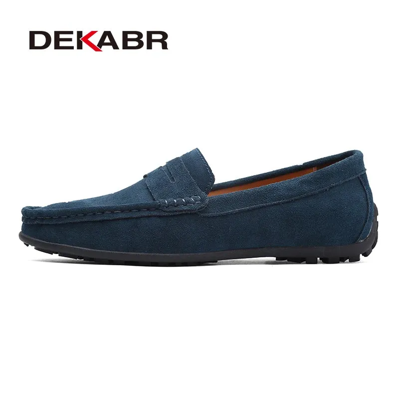 High-Quality Genuine Leather Soft Loafers for Men