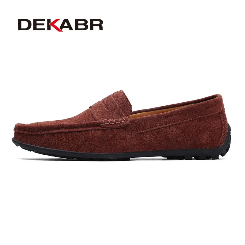 High-Quality Genuine Leather Soft Loafers for Men