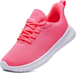 HIITAVE Little Big Kids Sneakers Children Sport Athletic Running Shoes for Boys Girls Youth