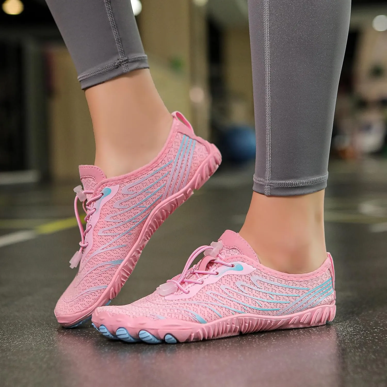 Hike Barefoot Footwear Womens Mens Wide Toe Box & Non-Slip Waterproof Beach Trekking Hiking Shoes