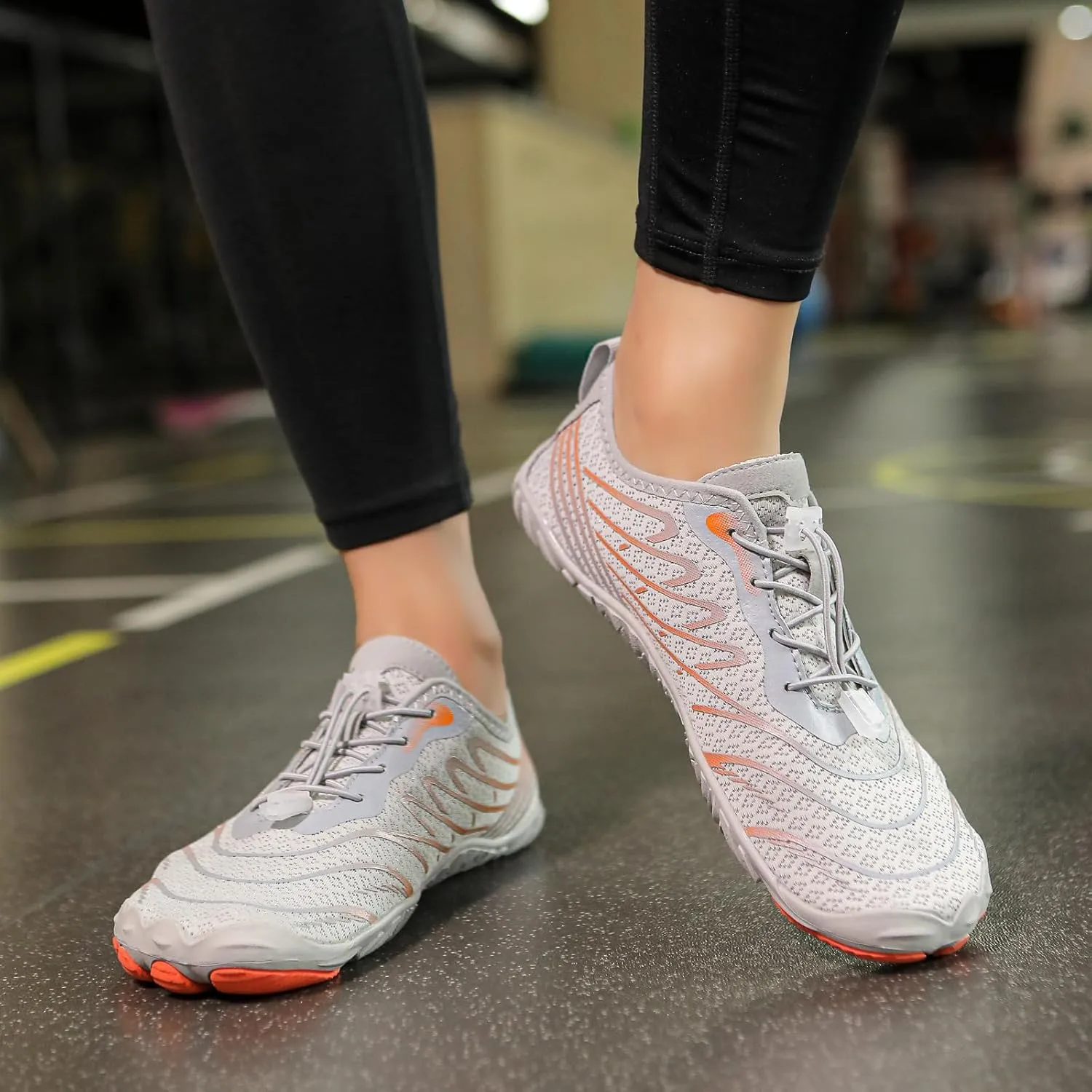 Hike Barefoot Footwear Womens Mens Wide Toe Box & Non-Slip Waterproof Beach Trekking Hiking Shoes